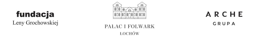 logo fundacji Leny Grochowskiej, Pałacu i Folwarku Łochów, grupy ARCHE